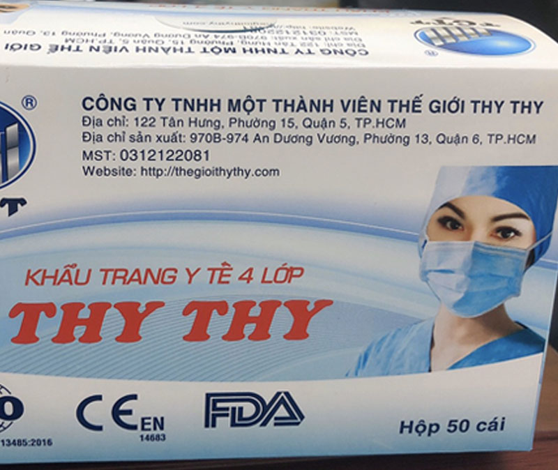 Khẩu Trang Y Tế 4 lớp Giấy Kháng Khuẩn THYTHY